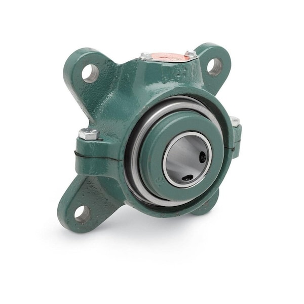 Double Interlock Flange Bearing, Ductile Iron Non-Expansion, F4B-DI-215R